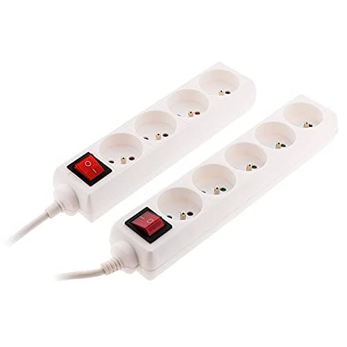Interrupteurs Blanc Lot de 2 Blocs 4x16A Zenitech - Usage Industriel