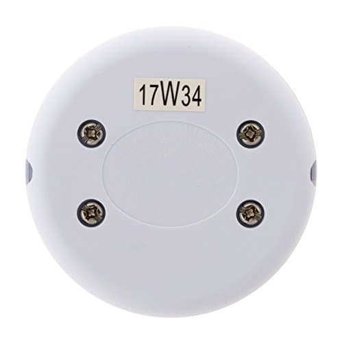 Zenitech - Interrupteur à Pied Gris 5m pour Luminaire - Installation Facile - Salon et Chambre - Design Discret