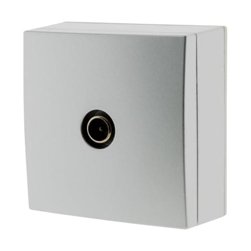 Zenitech Prise TV Desclickable Ø9,52mm - Gris, Adaptateur Télévision, Sûr et Compatible Bel'Vue