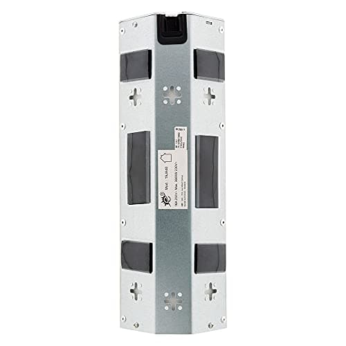 Zenitech - Bloc 4 prises 16A 2P+T câblables - Gris pour maison - Électricité sûre et pratique - Étui en plastique durabl
