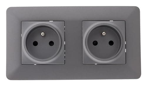 Titre SEO optimisé : 
Artezo Prise Double 2P+TTitanium Zenitech - Sécurité et Durabilité pour Maison et Bureau