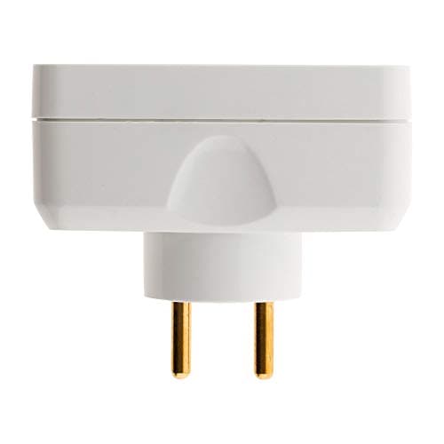 Multiprise Zenitech 2x2P 6A + 1x2P+T 16A Blanc