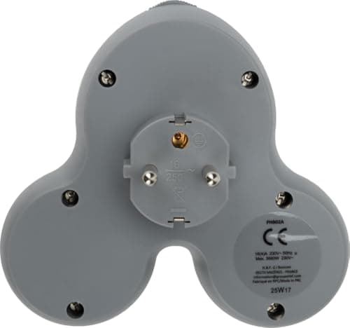 Biplite programmable 2x16A - Blanc - Zenitech - Interrupteur intelligent - Domotique - Éclairage extérieur