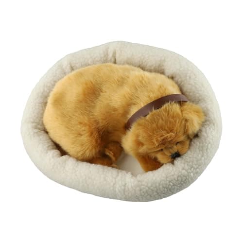 Jouet électronique réaliste en peluche pour chien ideal pour les chiens en peluche doux decorez votre maison et laissez-