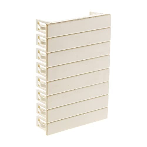 Obturateurs Zenitech Blanc 8 Modules Coffret