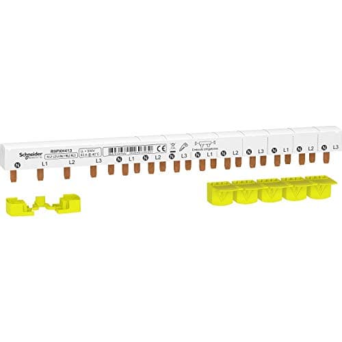 Schneider Electric Resi9 63A 3P+N 13 modules 5M cache dents disjoncteur électrique industriel ciruit breaker protection