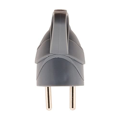 Étui mâle anneau -16A 2P+T - gris - Zenitech