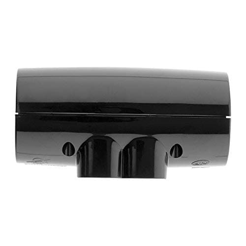 Zenitech Quadriplite 2x16A+2x6A Étagère TV en Verre Noir pour Écran Plat