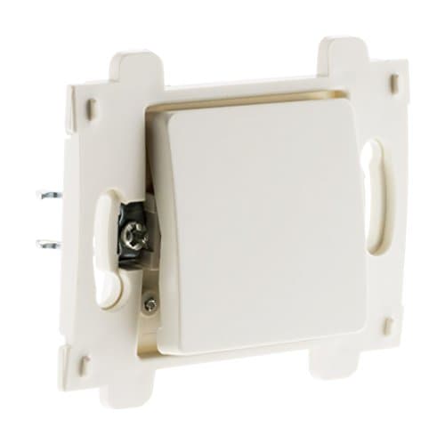 Zenitech - Interrupteur Va & Vient Venus 10A | Facile à Installer | Certifié NF/CE | Blanc - bornes automatiques, 10A, i