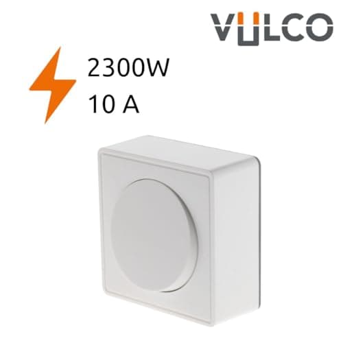 Zenitech InterrupteurSimpleComplet vaetvient10AensaillieBlancVulco
