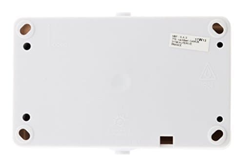 Zenitech Va et vient Prise 2P+T IP54 Gris clair pour extérieur
