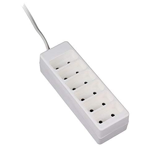 Zenitech Bloc 6_prises Blanc pour bureau