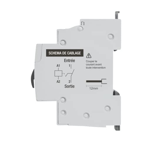 Tableau électrique 16A Unipolaire 230/240V | Coffret disjoncteur électrique | Embout de cablage Debflex 707557
