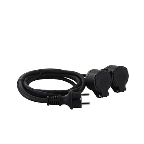 Prolongateur FR Double tête 10m IP44 Chacon pour la maison et le jardin en extérieur avec performances supérieures
