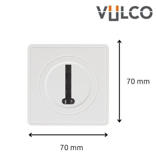 Prise téléphone Zenitech 8 plots en saillie Blanc Vulco - Fonctionnel et pratique pour toute la famille - Idéal pour le