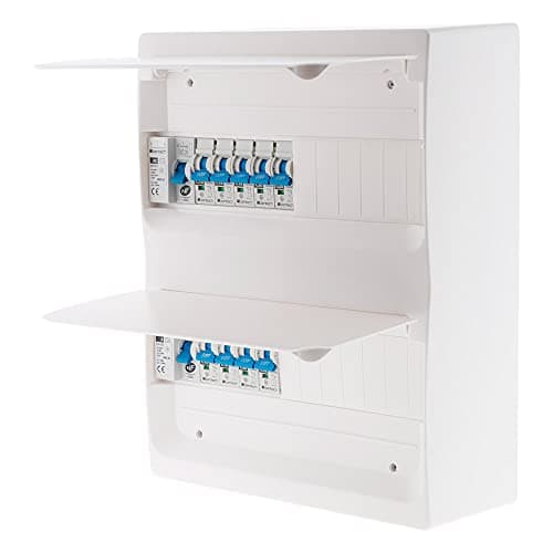 Zenitech Coffret T3 26 modules + 9 disjoncteurs + 2 interrupteurs - Éléments clés pour la sécurité électrique - Idéal po
