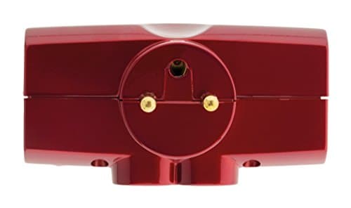 Multiprise Zenitech 4 prises latéales pour TV écran plat - Quadriplite - 2x16A + 2x6A - Bordeaux/pourpre