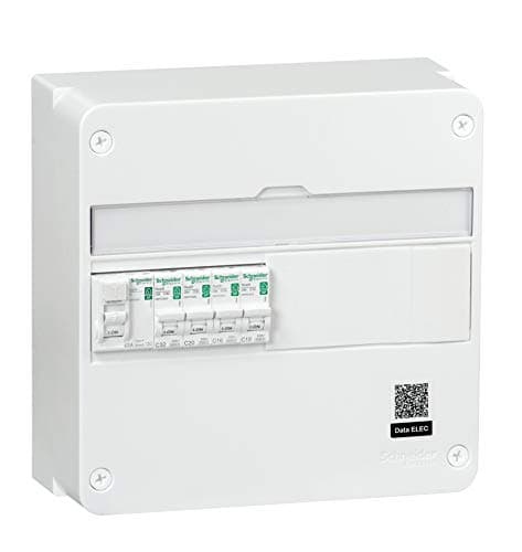 Zenitech SC5R9H113SP06N Tableau de Montage avec Disjoncteur Blanc – Sécurisé et Durable