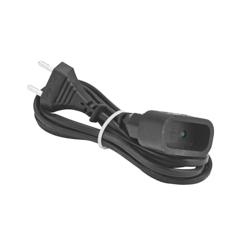 Rallonge électrique Debflex 5.mètres 2P 6.AMP F2x0.75 blanc Debflex HO3VVH2 — Noir
