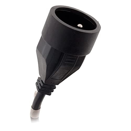 Prolongateur Zenitech 16A HO5VV-F 3G1,5mm² Noir 5m | Connectivité | Travaux électriques | Haut débit | 5m