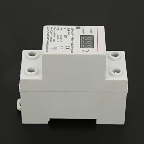 Stabilisateur de Tension 230V 40A | Protection Automatique Contre Surtension et Sous-Tension | Dispositif DIN Rail pour