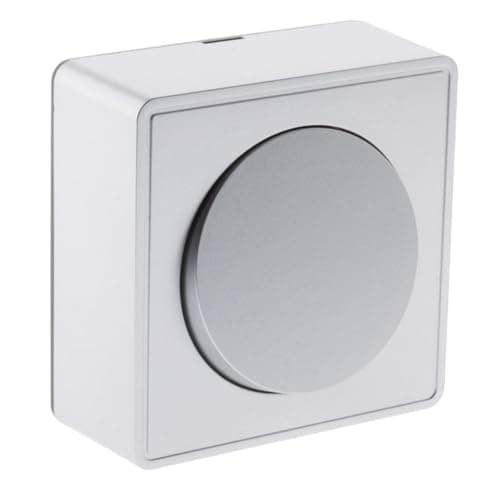 Interrupteur complet va-et-vient 10A en saillie silver - gamme Vulco - parfait pour salles de bains - commande simple et