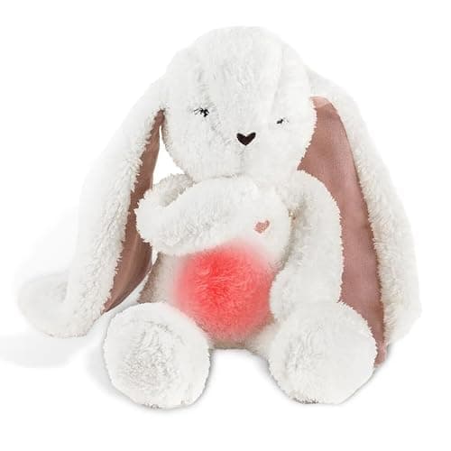 MyHummy Aide à S'endormir Lapin 5in1 Lampes Douces pour Sommeil Apaisant Femme Homme Chambre à Coucher LED Blanc Chaud