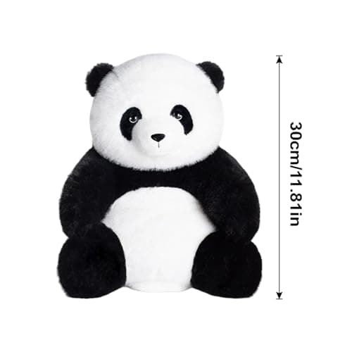 Peluche Panda Douce, Animal Apaisant pour Dormir | Cadeau Émotionnel pour Filles et Adultes - Fête d'Anniversaire