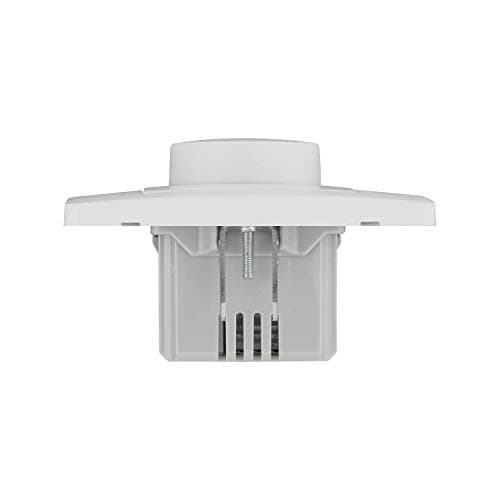 Variateur 2 Fils 739355 Debflex | Prise Mural Standard | Prise Extra Plate | Variateur Rotatif pour Eclairage LED | Inte