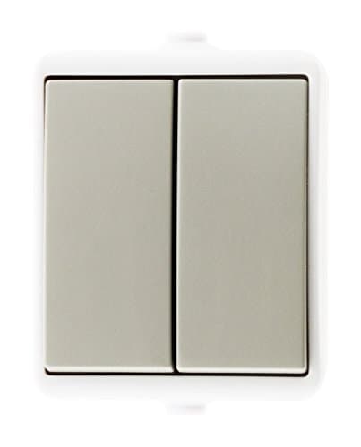 Zenitech & Va et Vient Double IP54 - IP54 - Dual Use Water Resistant - Multifunctional Outdoor Lighting - 200W White LED