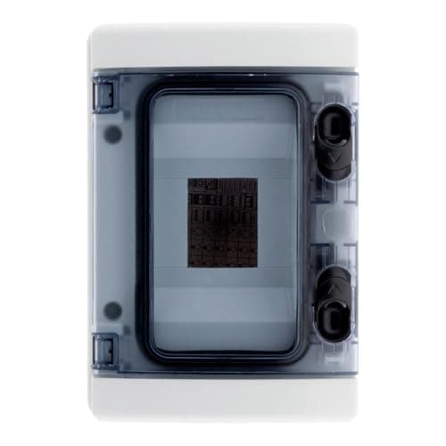 Zenitech - Coffret étanche IP65 4 modules livré avec accessoires pour professionnels dans l'industrie