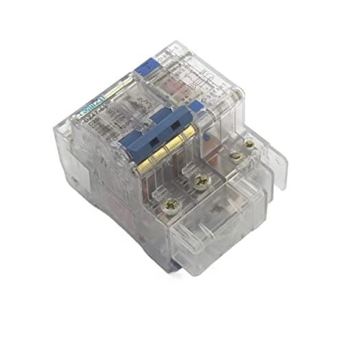 JMRTQMEC Disjoncteur à courant résiduelTransparent DZ47LE 2P 16A 230V ~ 50/60HZProtection against surintensités et fuite