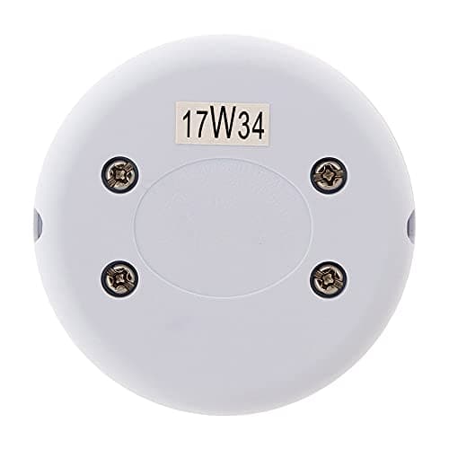 Zenitech - Interrupteur à Pied Gris 5m pour Luminaire - Installation Facile - Salon et Chambre - Design Discret