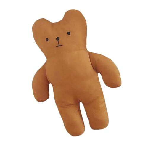 Ours en Peluche Apaisant pour Bébé - Doudou Nuit Comfortable - Cadeau Enfants Garçon Fille — Brun