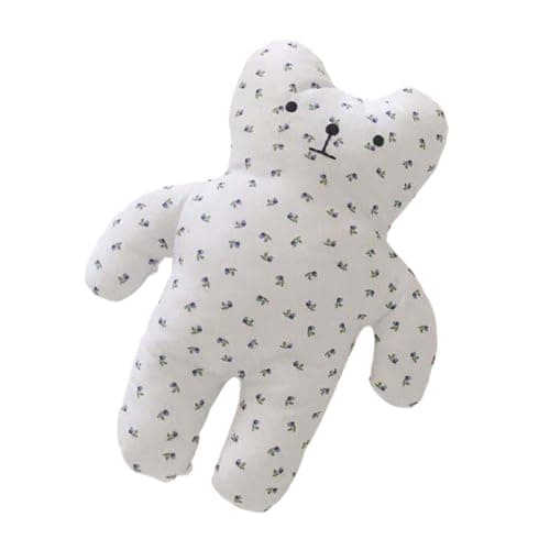 Générique Nounours Apaisant Sommeil Réparateur PelucheDouces Élevage Amis Sommeil Décoration Chambre Bureau Salon Étagèr — Noir et Blanc