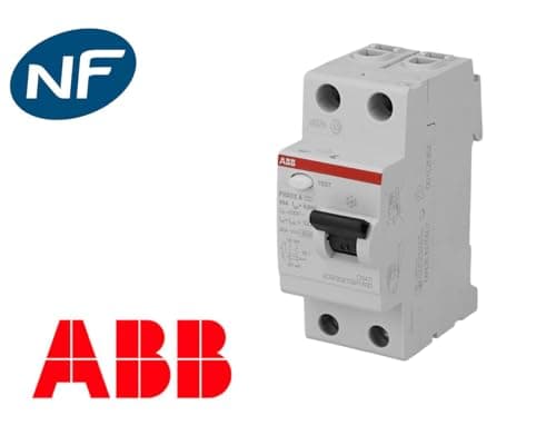 ABB Interrupteur différentiel 443051GSB Gris - Sécurité Électrique, Protection Contre Les Courts-Circuits