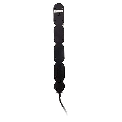 Bloc Home - Prises électrique 8 sorties 16A 2P+T - Noir - Zenitech - Câble 1,5m - Électricité domestique - Maison - Sécu