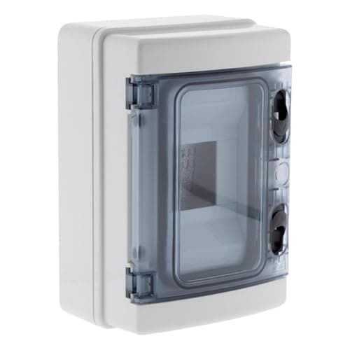Zenitech - Coffret étanche IP65 4 modules livré avec accessoires pour professionnels dans l'industrie