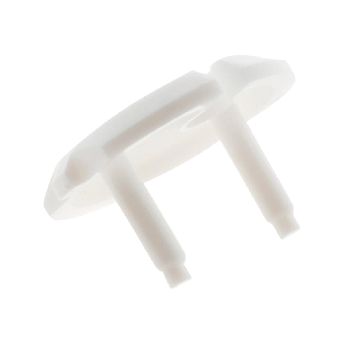 Zenitech - Cache Prises Électriques 2P+T blanc avec Clé - Set de 3 Caches Prises Décoratifs Sûrs Maison Électrique Rénov
