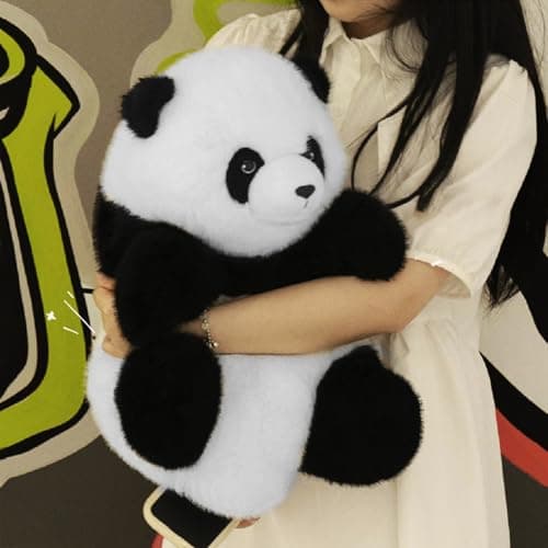 Compagnon Émotionnel Peluche Panda Apaisant Cadeau Anniversaire pour Filles Adultes