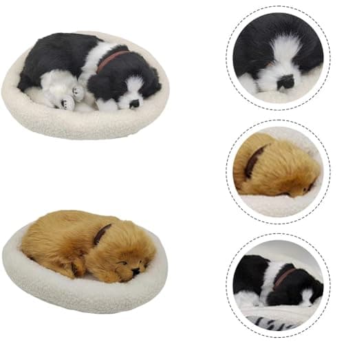 Jouet électronique réaliste en peluche pour chien ideal pour les chiens en peluche doux decorez votre maison et laissez-