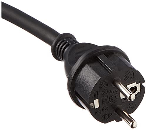 Electraline 200121 Prolongateur étanche IP44 professionnel pour extérieur - 5m Noir - Section 3G1,5 mm²