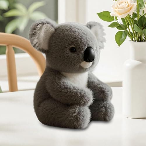 Mihauuke Peluche de Soutien Émotionnel Koala ultra-soft, aider au sommeil, jouet interactif