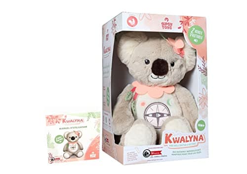KWALYNA Koala Conteuse d'Histoires Peluche Interactive Version Française 2 Heures de Contes Merveilleux pour Enfants de