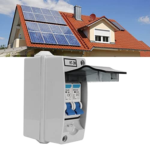 Disjoncteur de Fuite MCB 230V 6A 16A 2 Voies Étanche - Protection Électrique Sécurisée pour Installation Domestique et I