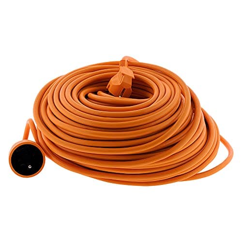 Prolongateur Jardin Zenitech & Electraline 94015 16A HO5VV-F 3G1,5 2P+Terre 50m - Vert foncé