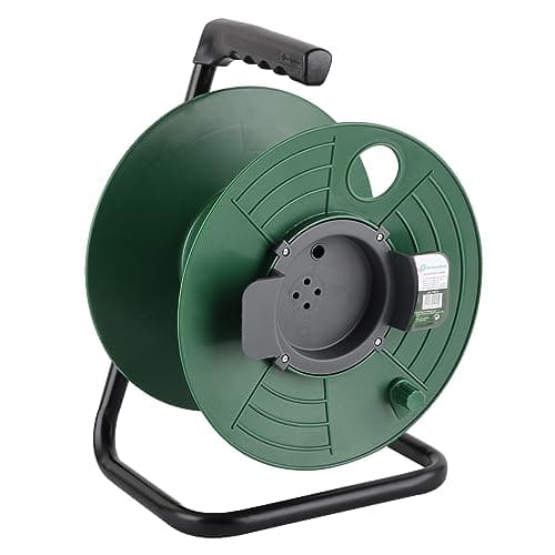 Prolongateur Jardin Zenitech & Electraline 94015 16A HO5VV-F 3G1,5 2P+Terre 50m - Vert foncé