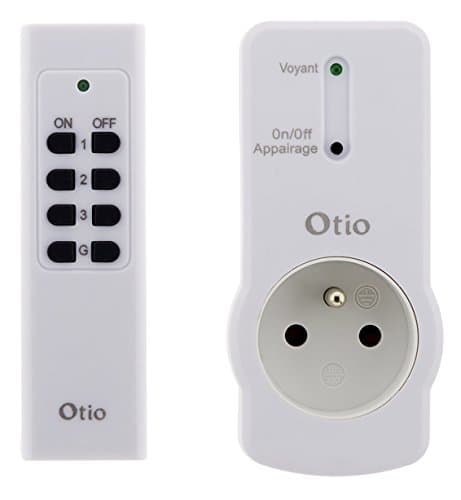 Prise télécommandée Zenitech intelligente et sans fil | Idéale pour la maison | Contrôle à distance facile | 4 prises in