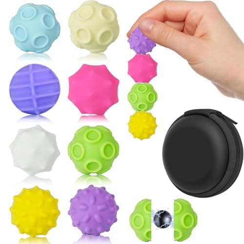 Tangdudu 8 pièces Boules magnétiques Anti-Stress, Outil de relaxation pour Enfants et Adultes, Cadeau pour Gestion du St