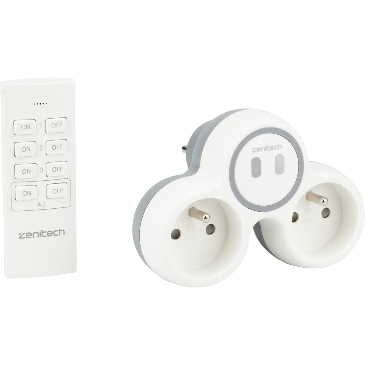 Biplite 2300W - Chauffage d'appoint puissant avec télécommande Blanc - Bolea